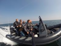 Selfiestangen på vandet