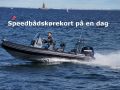 Speedbådskørekort på en dag