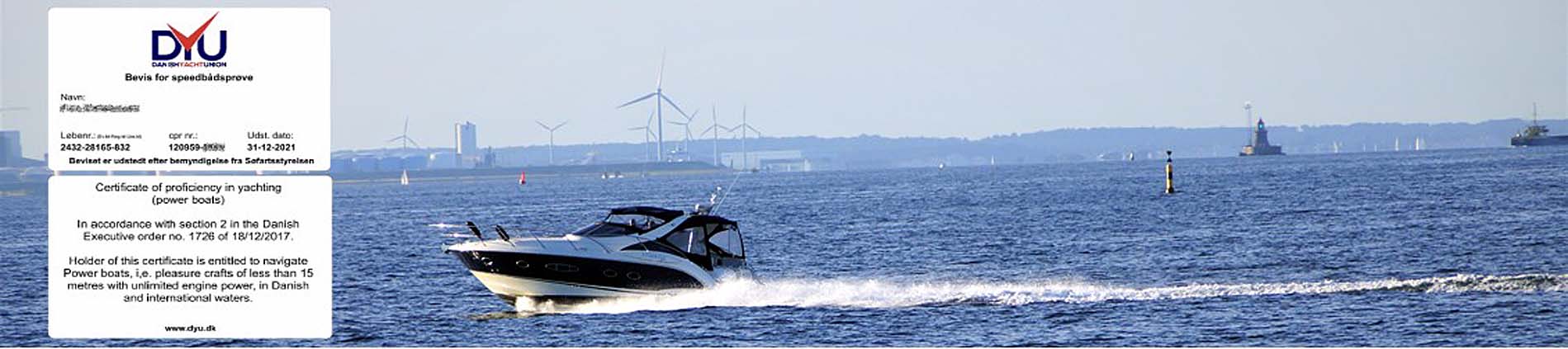 Speedbådsbevis www.speedbaaden.dk